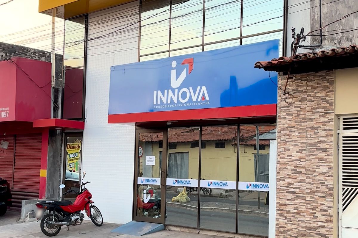 Fachada da Innova Cursos Profissionalizantes